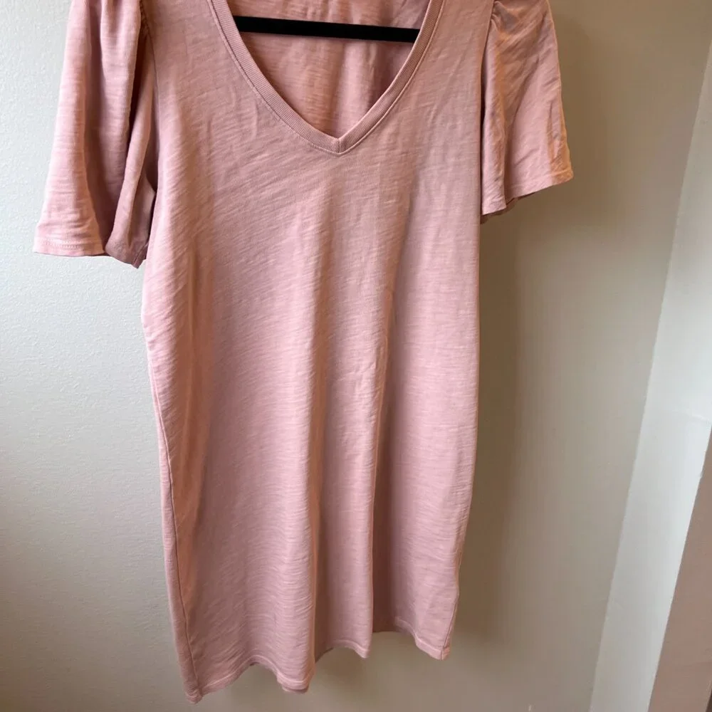 Nation Mallory Flutter Sleeve Dress Small Used - Picture 2 of 2